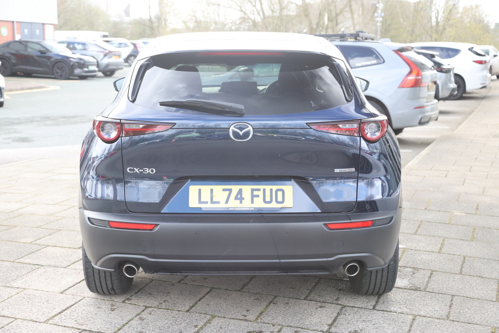 Mazda CX-30 2.5 E-skyactiv G Mhev 140 Homura LL74FUO Blue #4