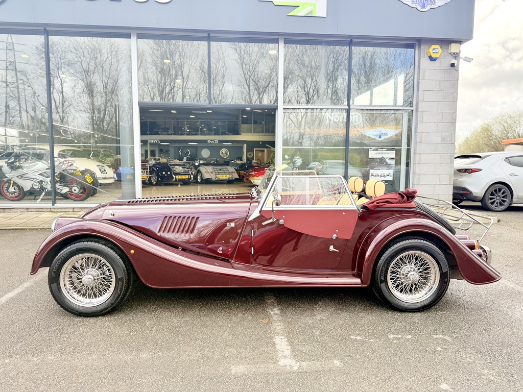 Morgan Plus Four Convertible Red