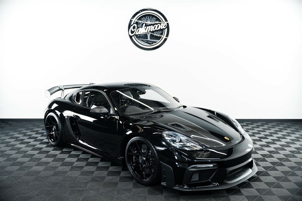 Porsche 718 Cayman Coupe Black