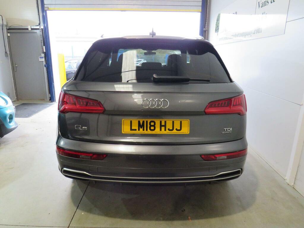 Audi Q5 2.0 Tdi S Line S Tronic Quattro Euro 6 Ss LM18HJJ Grey #5