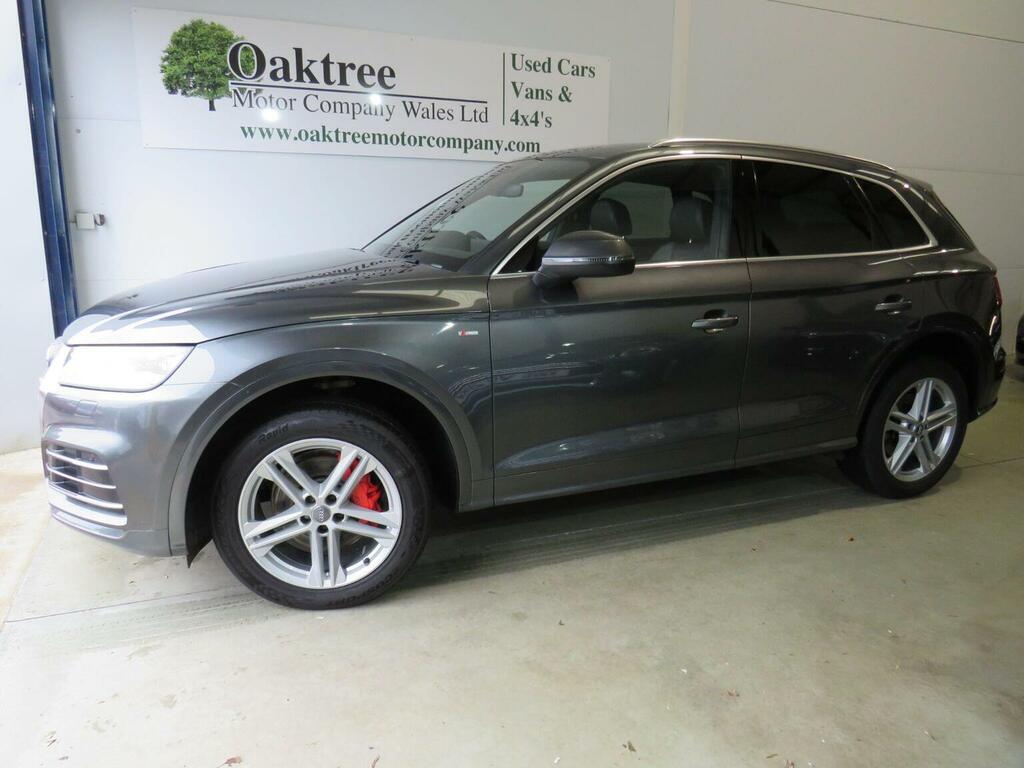 Audi Q5 2.0 Tdi S Line S Tronic Quattro Euro 6 Ss LM18HJJ Grey #3
