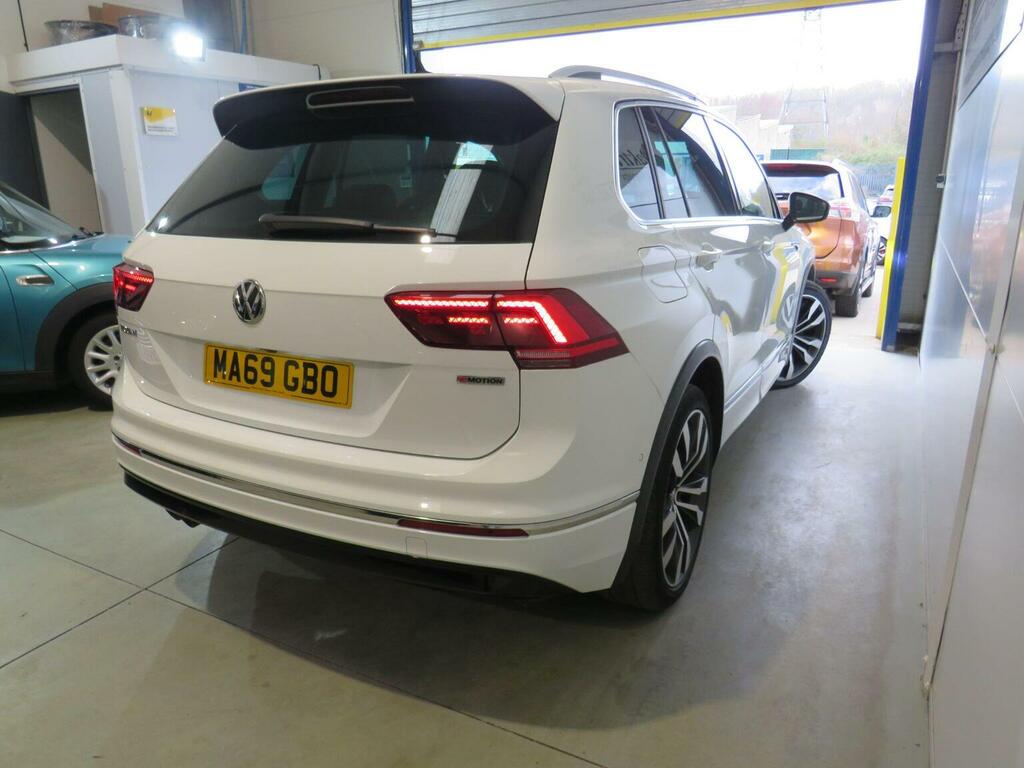 Volkswagen Tiguan 2.0 Tdi R-line Tech Dsg 4Motion Euro 6 Ss MA69GBO White #6