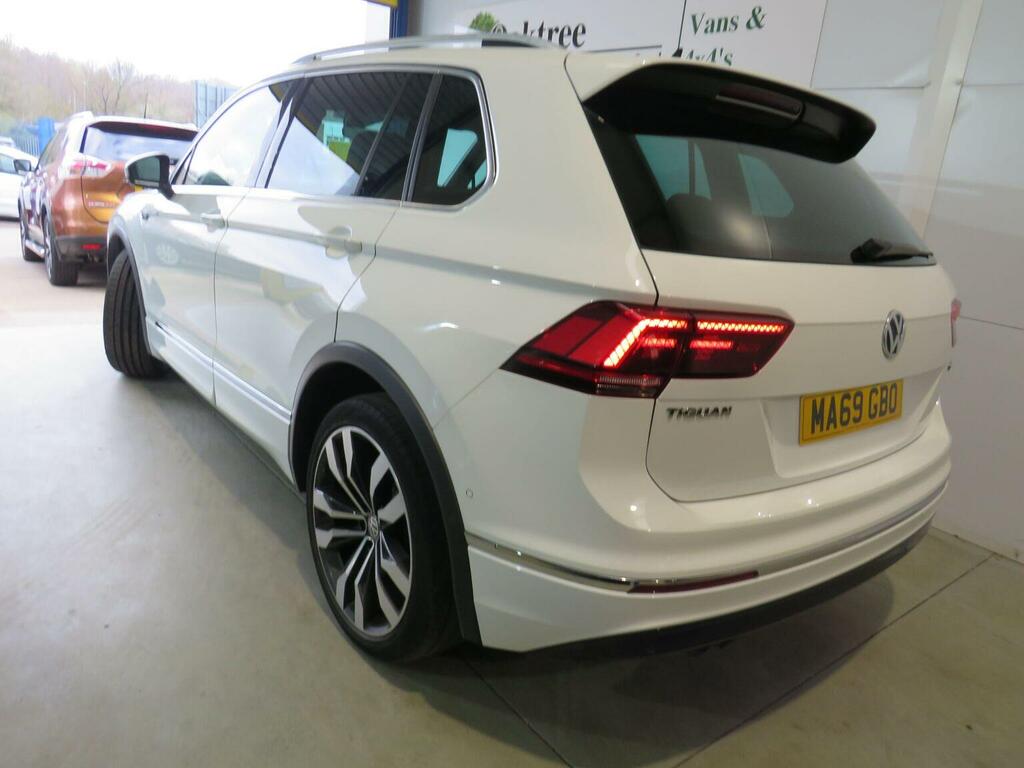 Volkswagen Tiguan 2.0 Tdi R-line Tech Dsg 4Motion Euro 6 Ss MA69GBO White #4