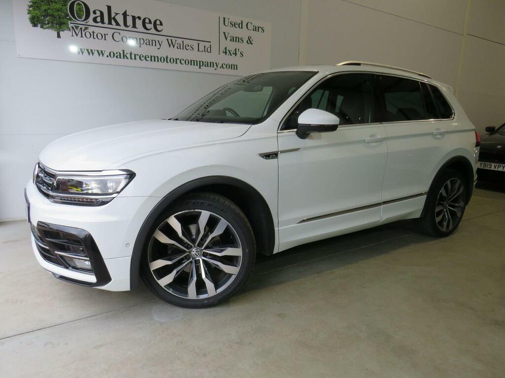 Volkswagen Tiguan 2.0 Tdi R-line Tech Dsg 4Motion Euro 6 Ss White