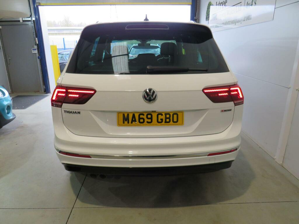 Volkswagen Tiguan 2.0 Tdi R-line Tech Dsg 4Motion Euro 6 Ss MA69GBO White #5