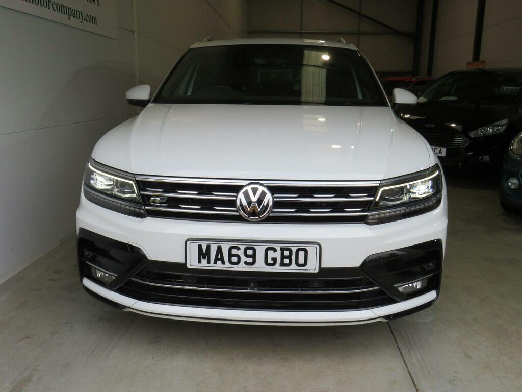 Volkswagen Tiguan 2.0 Tdi R-line Tech Dsg 4Motion Euro 6 Ss MA69GBO White #2