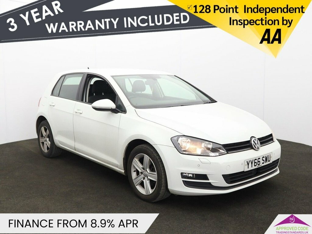 Volkswagen Golf 1L Match Edition White