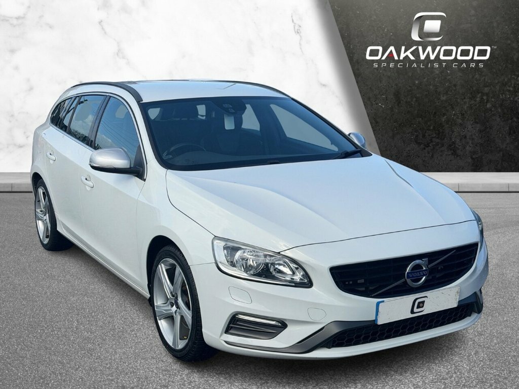 Volvo V60 2L R-design Nav White #5