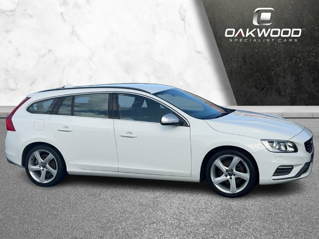 Volvo V60 2L R-design Nav White #6