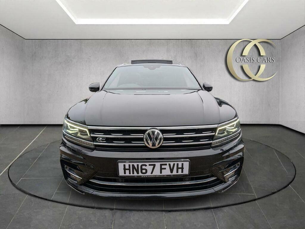 Volkswagen Tiguan Suv 2.0 Tdi R-line 4Motion Euro 6 Ss 2017 HN67FVH Black #4
