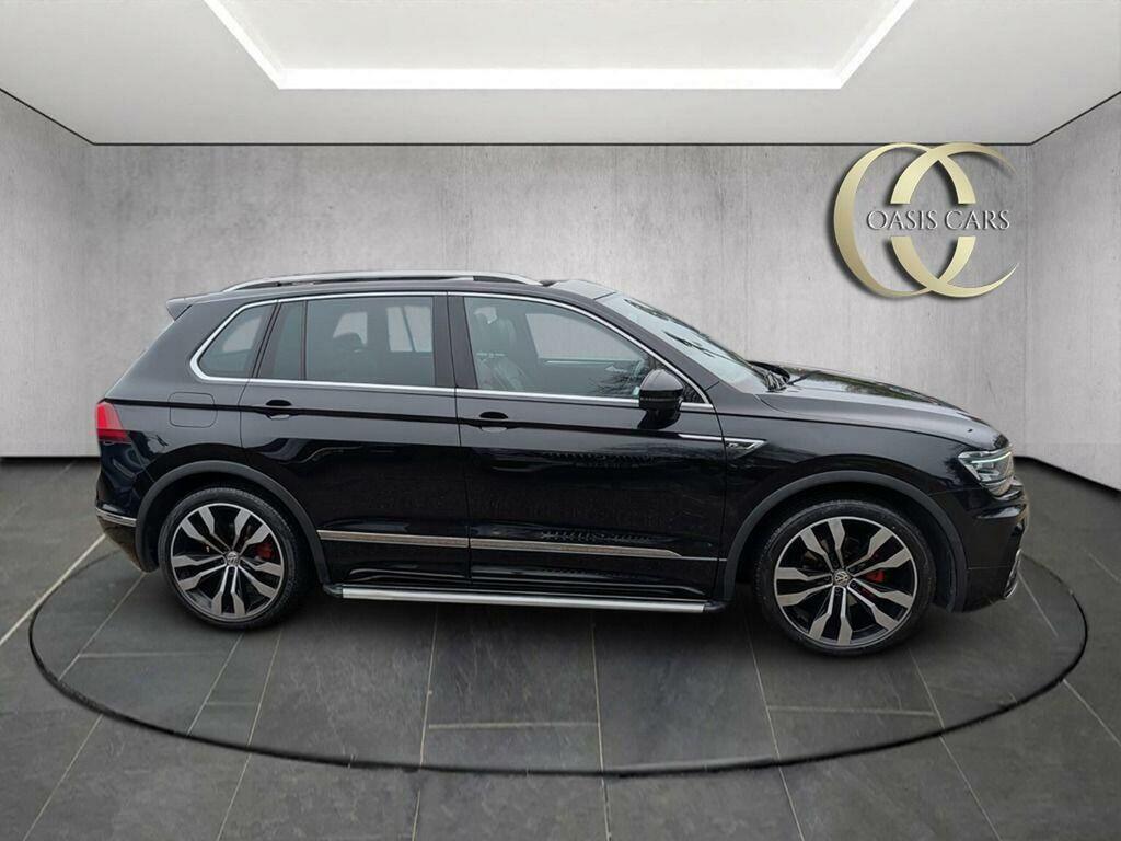Volkswagen Tiguan Suv 2.0 Tdi R-line 4Motion Euro 6 Ss 2017 HN67FVH Black #5