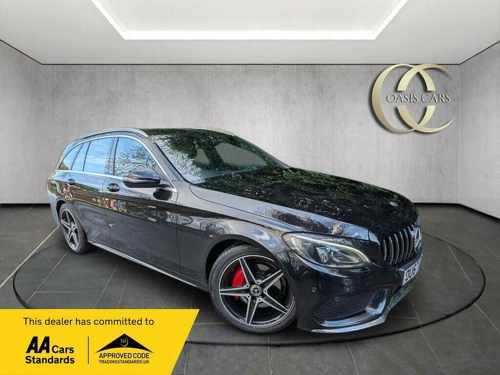 Mercedes-Benz C Class Estate 2.1 C220d Amg Line G-tronic Euro 6 Ss 5 Black