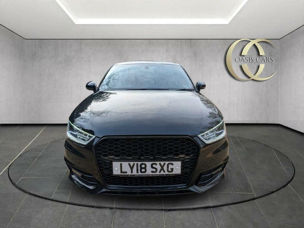 Audi A1 Hatchback 1.4 Tfsi S Line Sportback S Tronic Euro LY18SXG Black #5