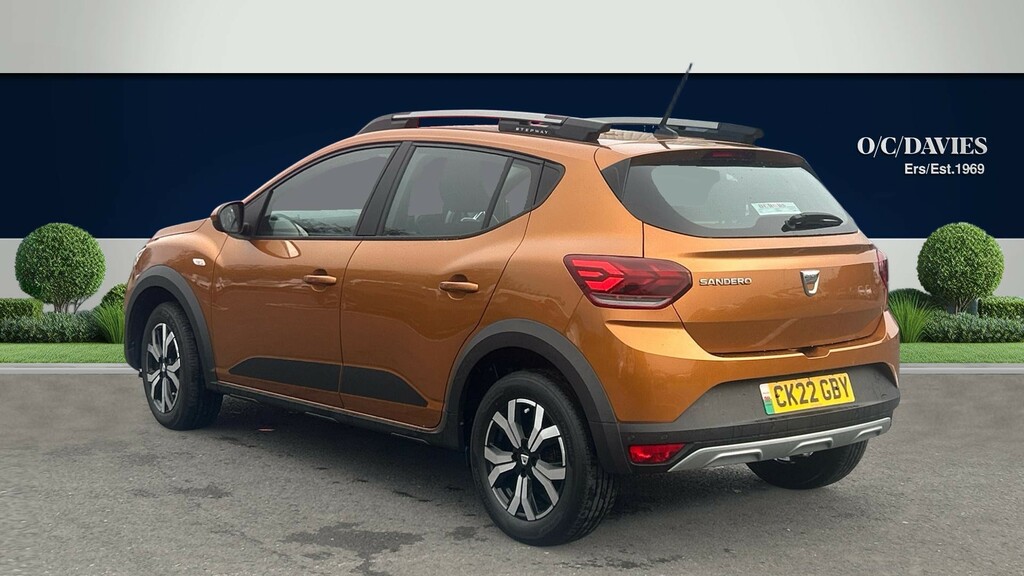 Dacia Sandero Stepway 1.0 Tce Prestige Hatchback Cvt Euro 6 CK22GBY Orange #3