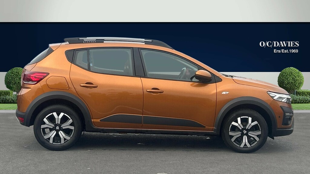 Dacia Sandero Stepway 1.0 Tce Prestige Hatchback Cvt Euro 6 CK22GBY Orange #2