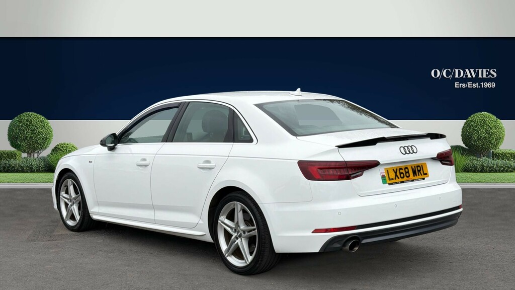 Audi A4 1.4 Tfsi S Line Saloon Euro 6 S LX68WRL White #3