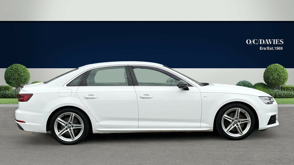 Audi A4 1.4 Tfsi S Line Saloon Euro 6 S LX68WRL White #2