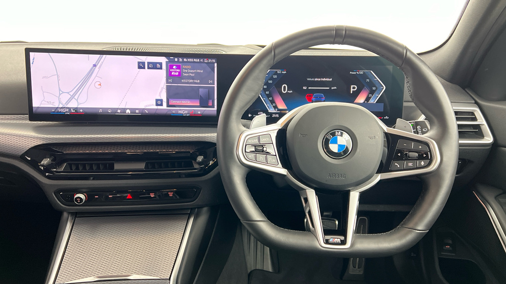BMW 3 Series Estate YF25ZYW Blue #5