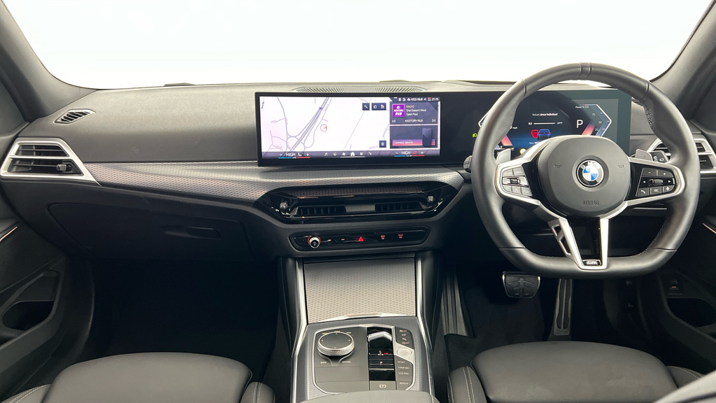 BMW 3 Series Estate YF25ZYW Blue #4