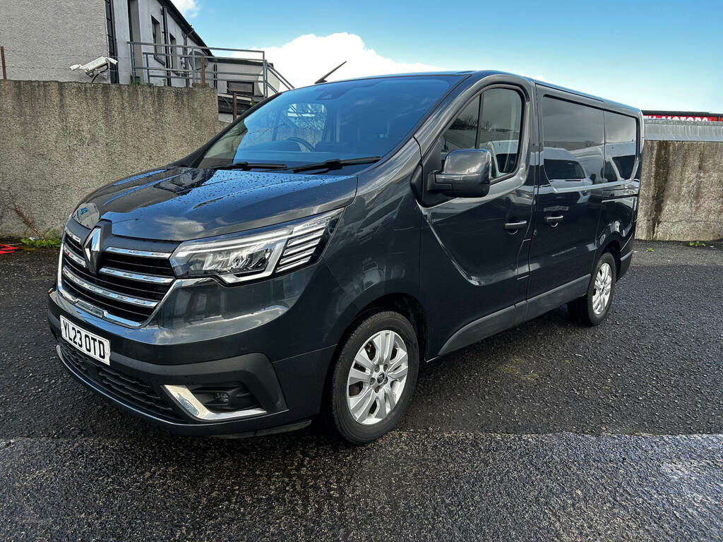 Renault Trafic Sl28 Blue Dci 130 Sport Van YL23OTD Grey #2
