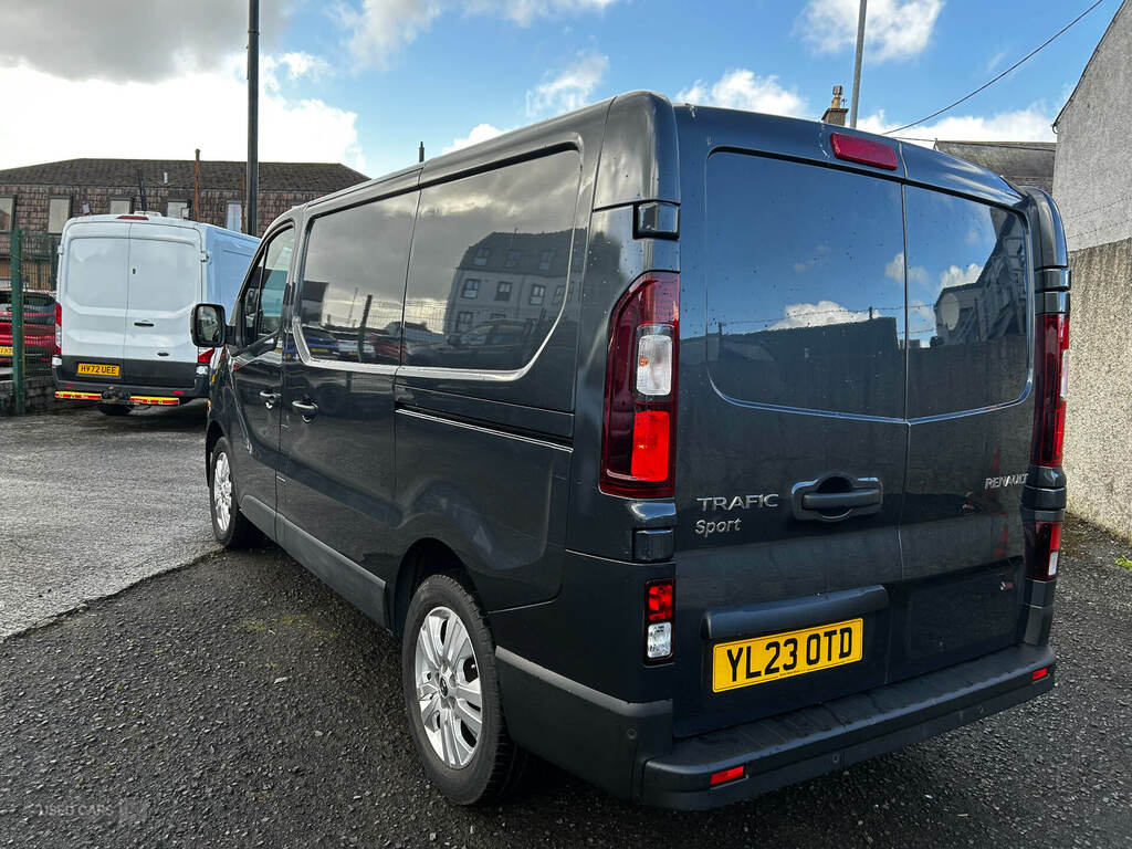 Renault Trafic Sl28 Blue Dci 130 Sport Van YL23OTD Grey #4