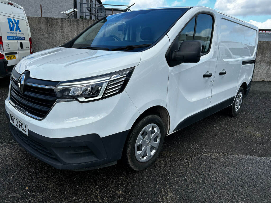 Renault Trafic Sl28 Blue Dci 130 Business Van RO72FGJ White #2