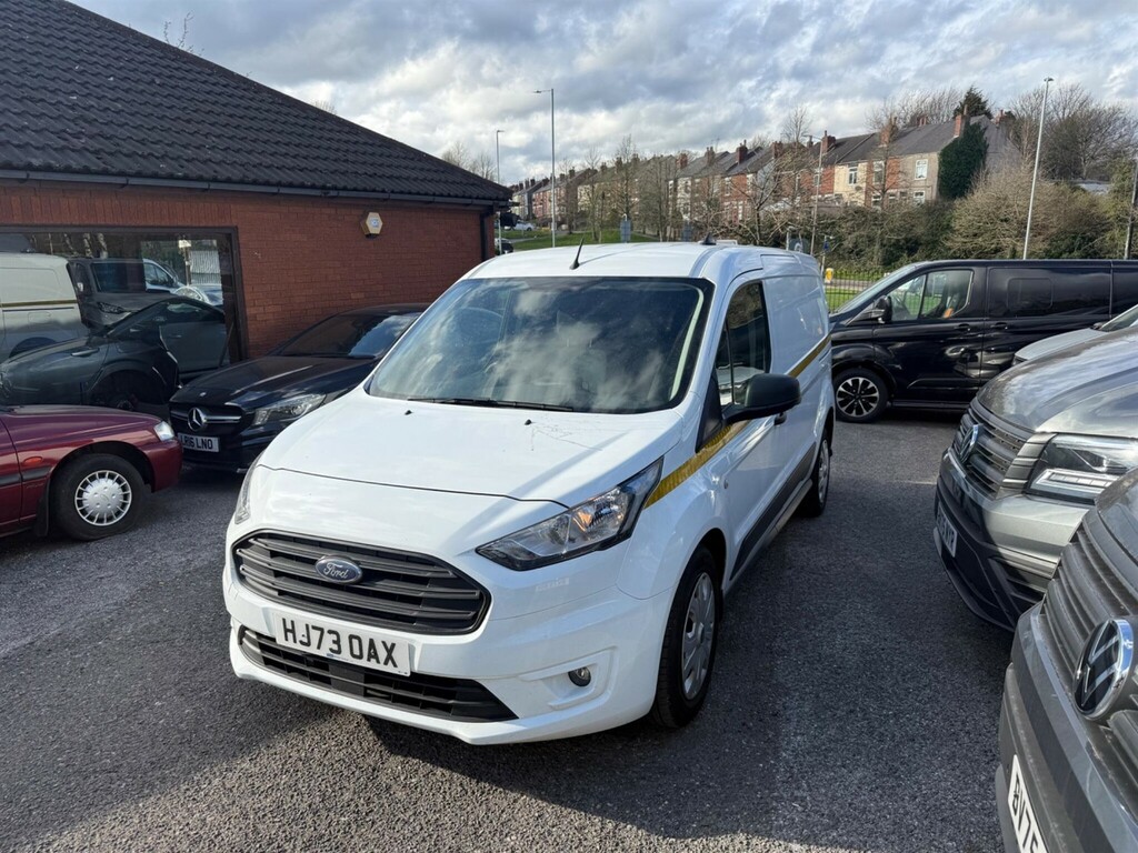 Ford Transit Connect Mpv HJ73OAX White #3