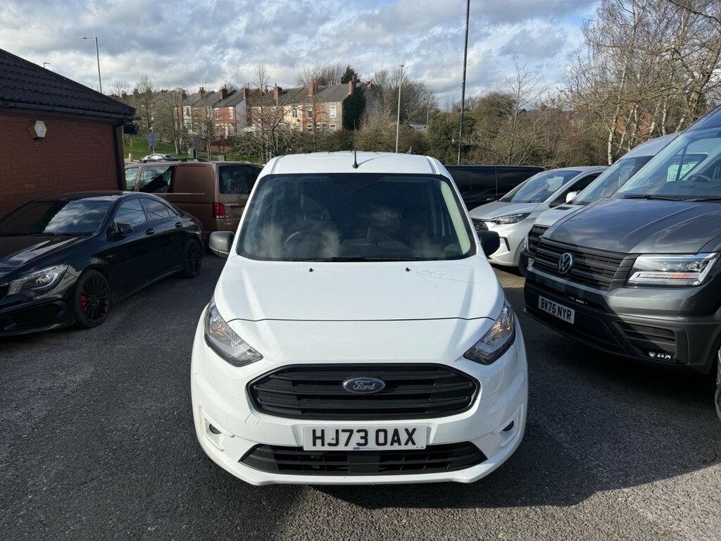 Ford Transit Connect Mpv HJ73OAX White #2