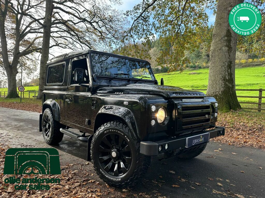 Land Rover Defender 90 2.2 Tdci Xs Station Wagon Double Cab Ma Black