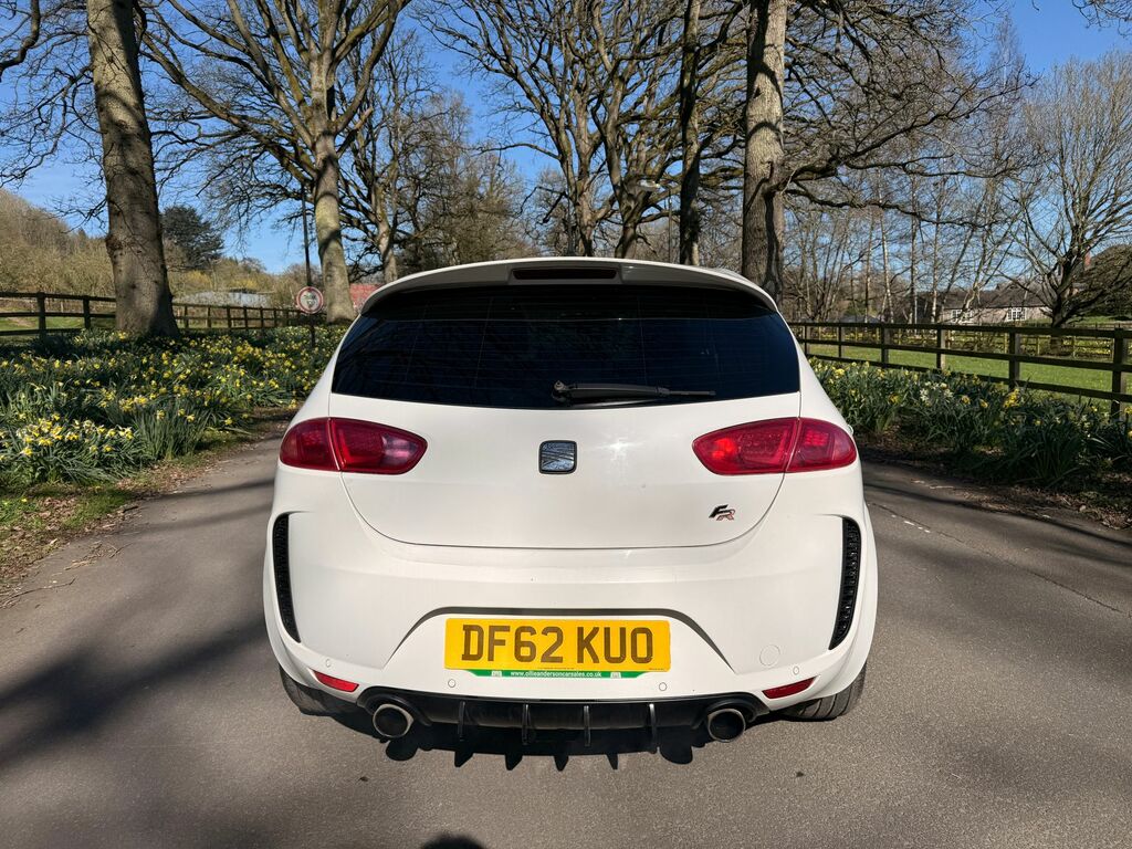 Seat Leon 2.0 Tdi Cr Fr Supercopa Hatchback Manu DF62KUO White #4