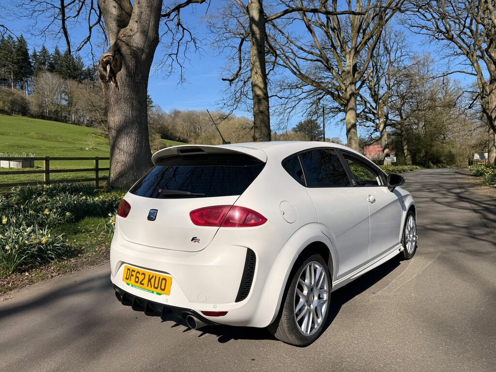 Seat Leon 2.0 Tdi Cr Fr Supercopa Hatchback Manu DF62KUO White #3