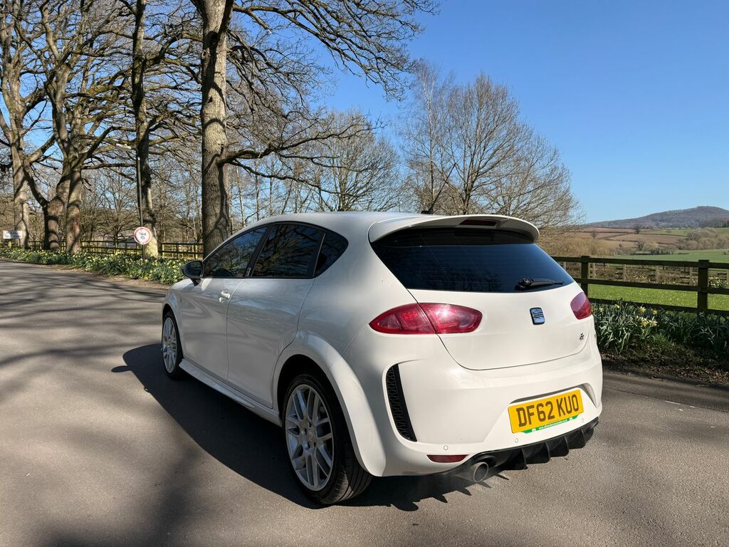 Seat Leon 2.0 Tdi Cr Fr Supercopa Hatchback Manu DF62KUO White #5