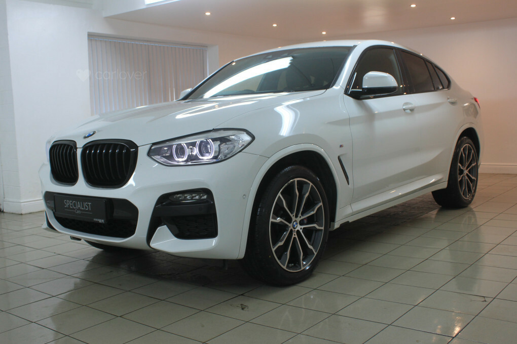 BMW X4 Xdrive 30D M Sport Mhev YE21ARW White #4
