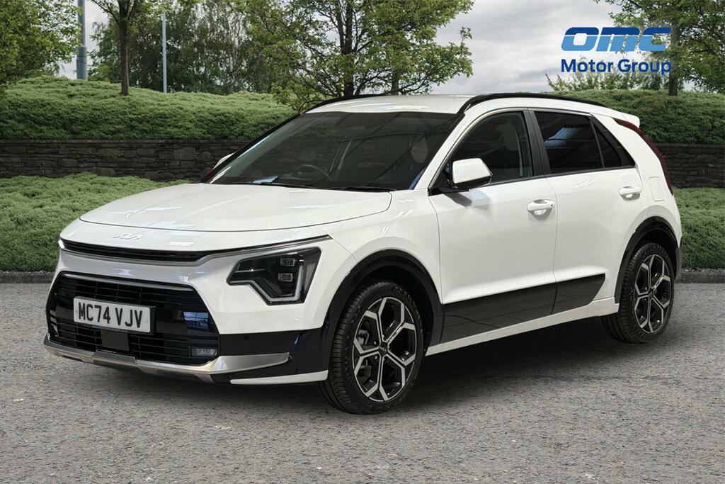 Kia Niro 1.6 Gdi 127 Hybrid 3 Dct MC74VJV White #3