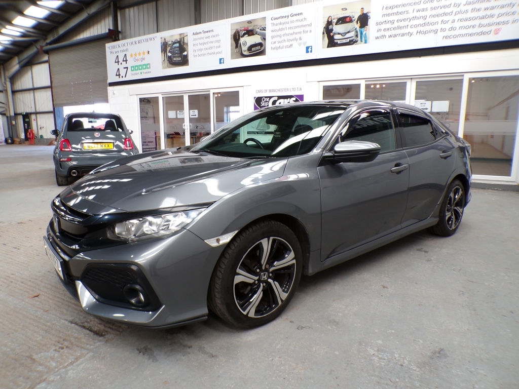 Honda Civic 1.0 Vtec Ex DX18VFZ Grey #3