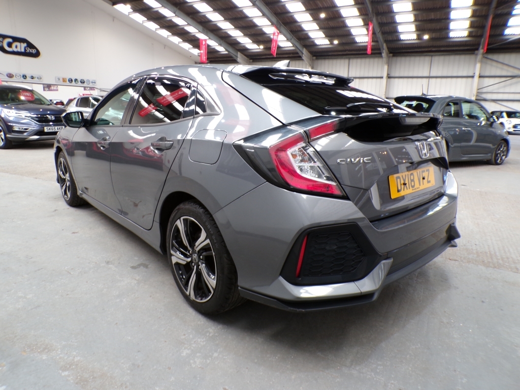 Honda Civic 1.0 Vtec Ex DX18VFZ Grey #5