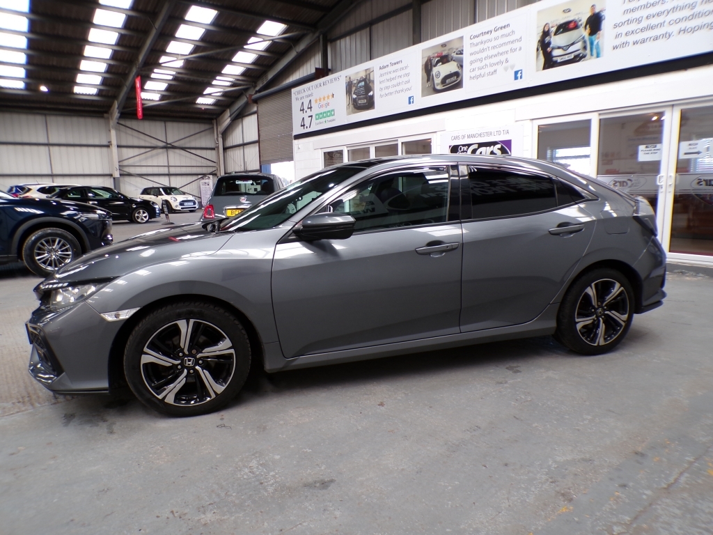 Honda Civic 1.0 Vtec Ex DX18VFZ Grey #4