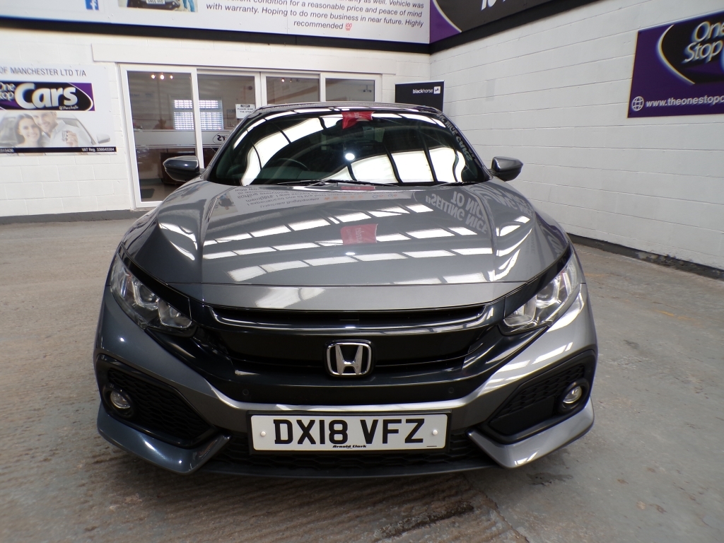 Honda Civic 1.0 Vtec Ex DX18VFZ Grey #2