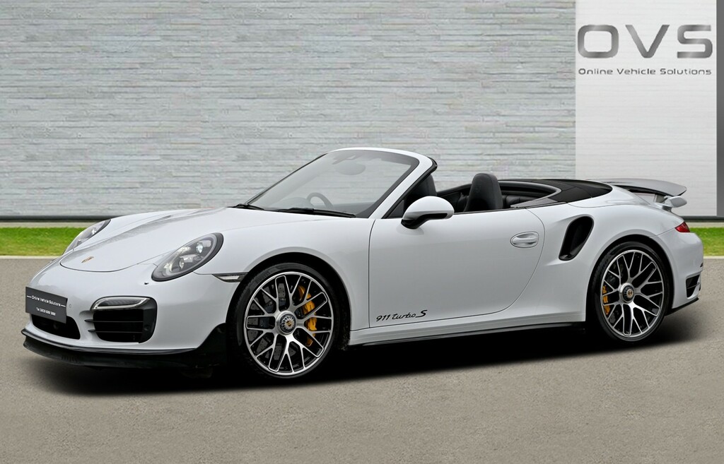 Porsche 911 Coupe 3.8 T 991 Turbo S 2015 RA15CTY White #6