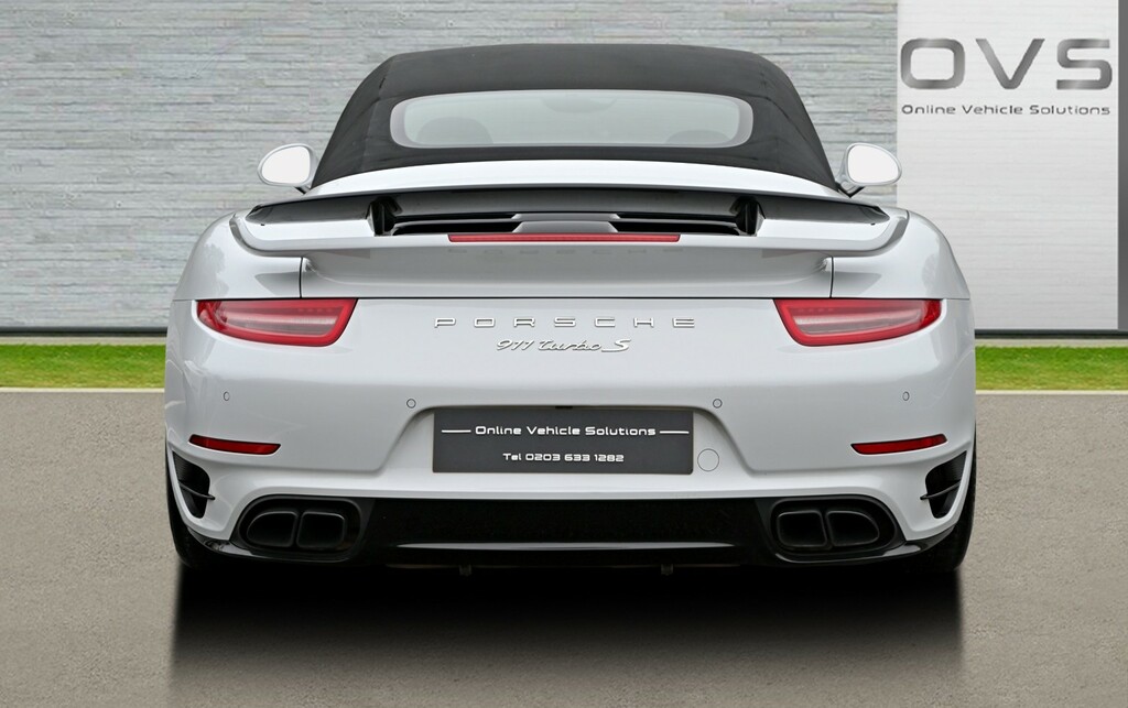 Porsche 911 Coupe 3.8 T 991 Turbo S 2015 RA15CTY White #4
