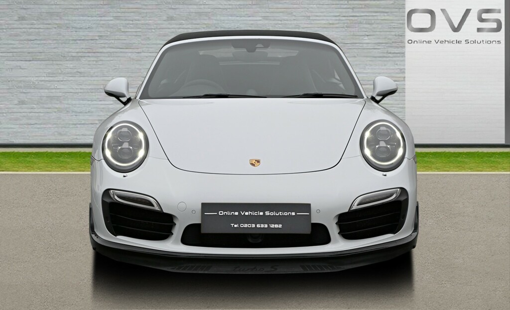 Porsche 911 Coupe 3.8 T 991 Turbo S 2015 RA15CTY White #5