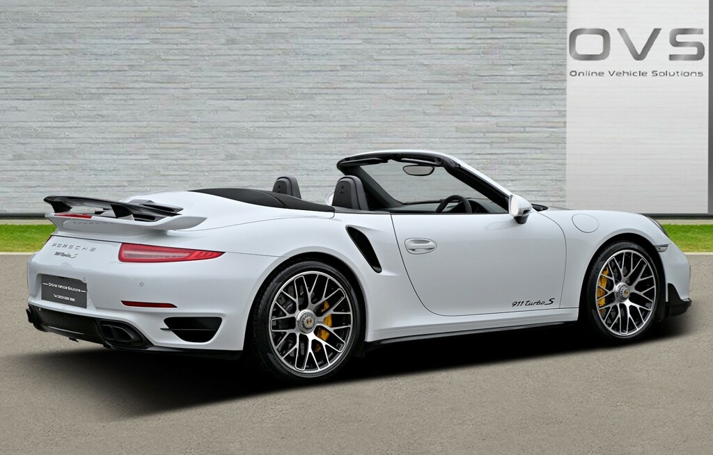 Porsche 911 Coupe 3.8 T 991 Turbo S 2015 RA15CTY White #3