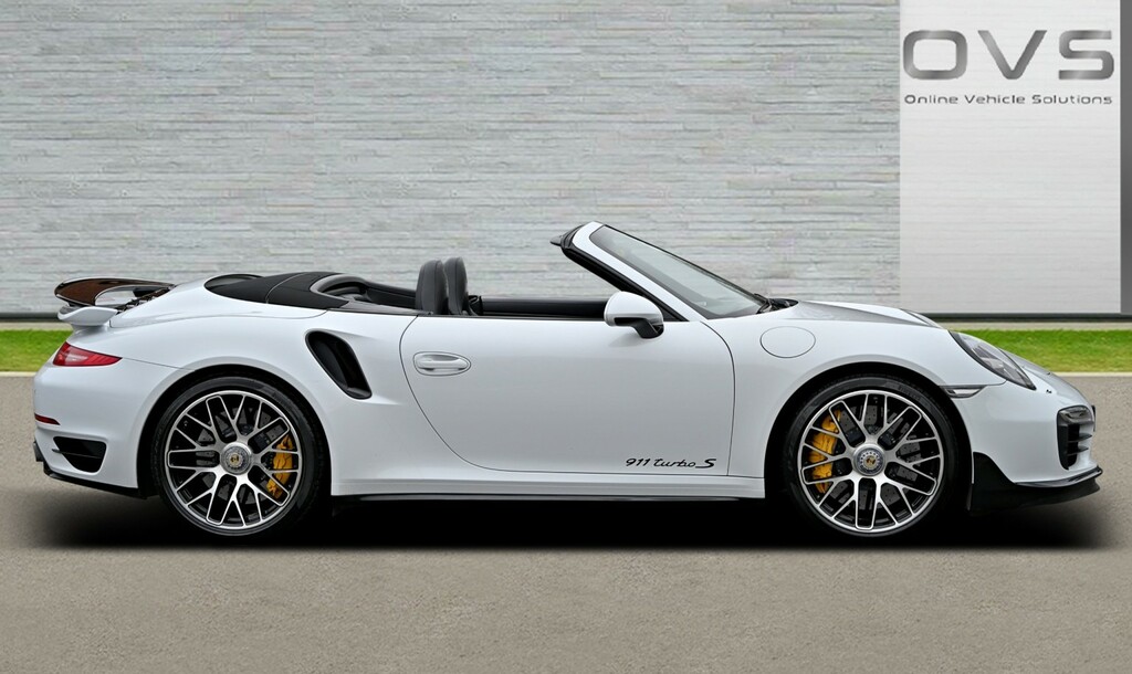 Porsche 911 Coupe 3.8 T 991 Turbo S 2015 RA15CTY White #2