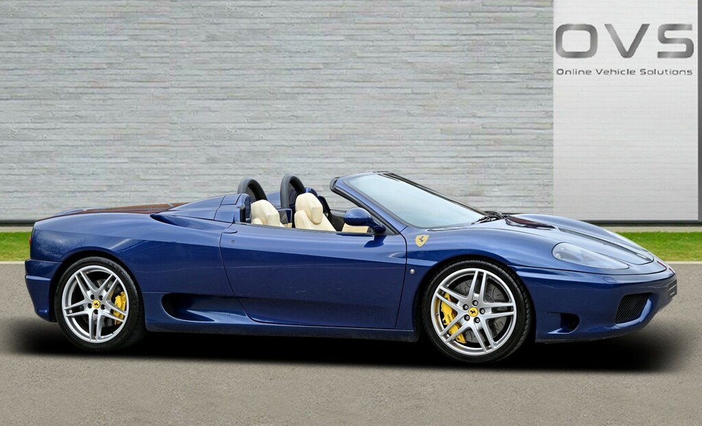 Ferrari 360 Convertible 3.6 2002 Blue