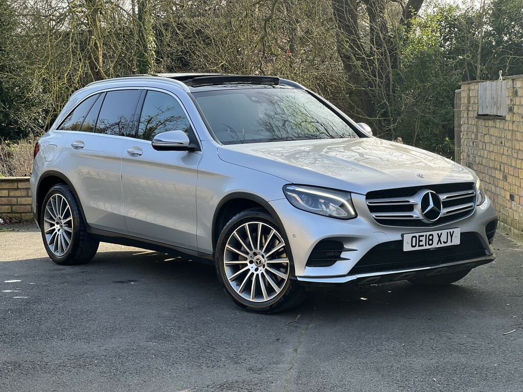 Mercedes-Benz GLC Class Suv 2.1 Glc250d Amg Line 2018 OE18XJY Silver #2