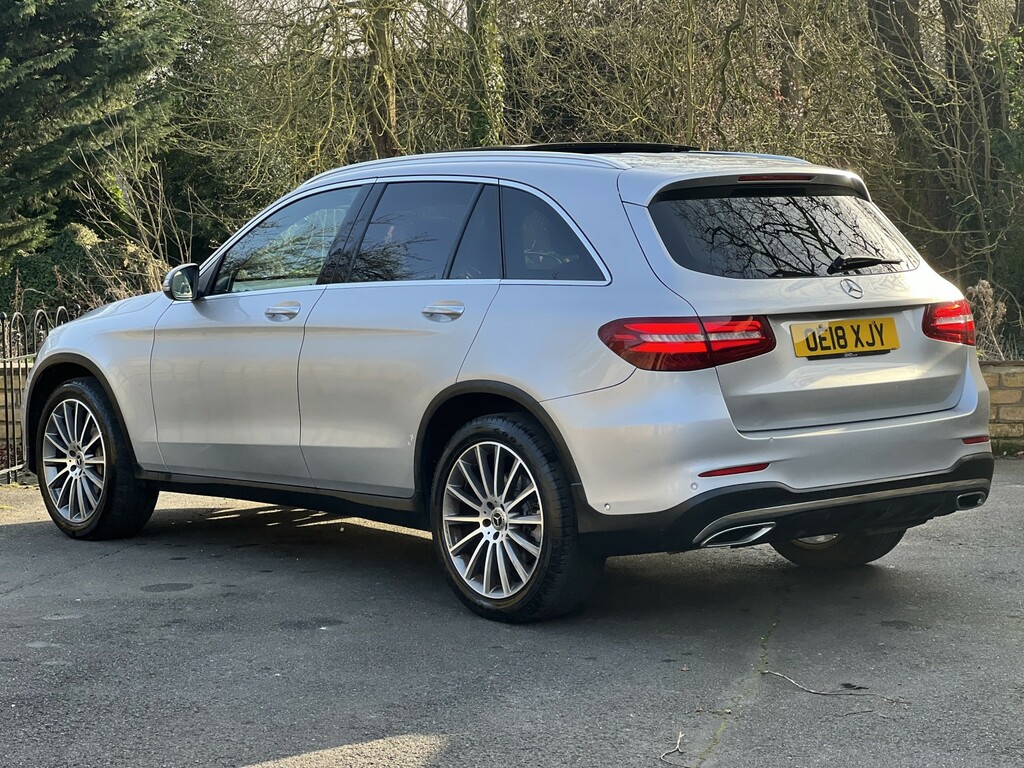Mercedes-Benz GLC Class Suv 2.1 Glc250d Amg Line 2018 OE18XJY Silver #4