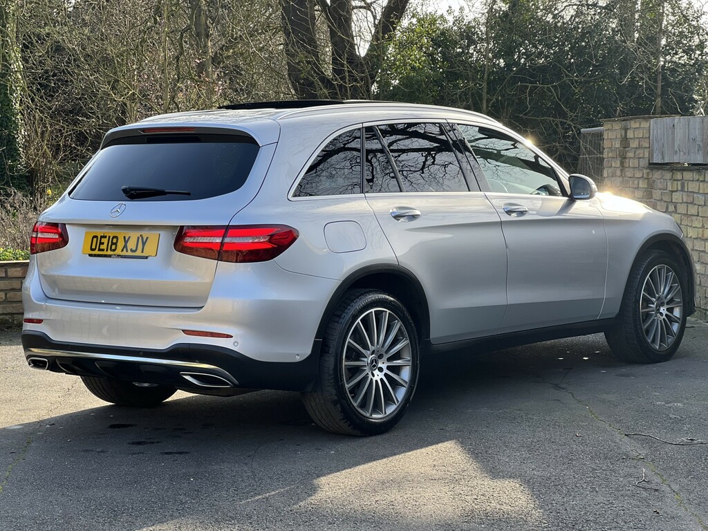 Mercedes-Benz GLC Class Suv 2.1 Glc250d Amg Line 2018 OE18XJY Silver #3