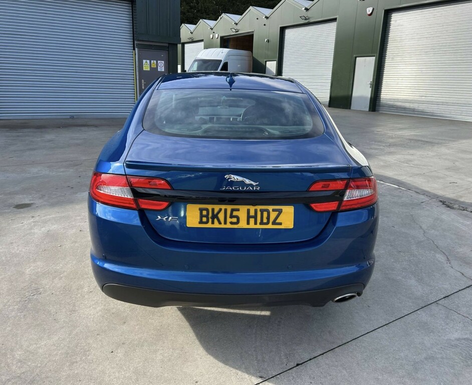 Jaguar XF Saloon 2.2 D R-sport Black 2015 BK15HDZ Blue #3