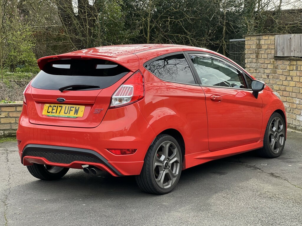 Ford Fiesta Hatchback 1.6 T Ecoboost St-3 2017 CE17UFW Orange #3