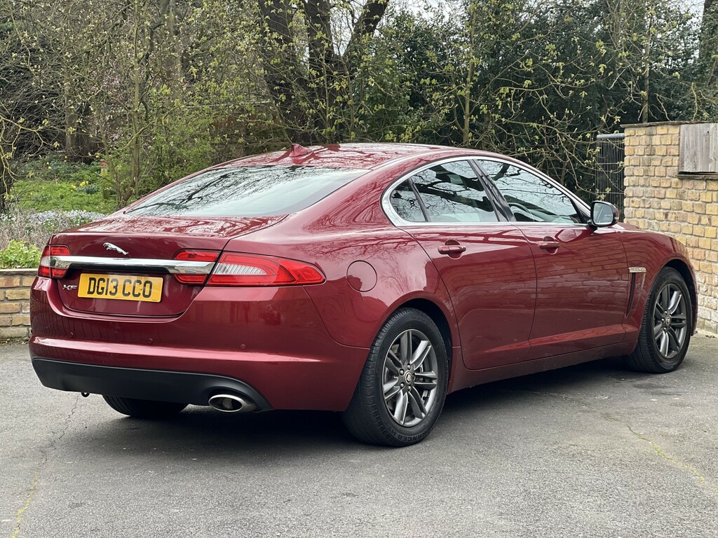 Jaguar XF Saloon 2.2 D Luxury 2013 DG13CCO Red #3